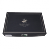 Lenjerie de pat BHP Club din bumbac 100% ranforce cu design în carouri alb-negru