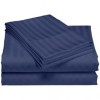 Cearceaf de pat damasc 240x260cm, albastru(bleumarin)