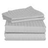 Cearceaf de pilota damasc 100% bumbac, 150x200cm, gri deschis