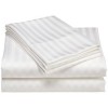 Cearceaf de pilota damasc 100% bumbac, 150x200cm, Alb
