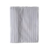 Cearceaf pilota bumbac satinat 200x220cm, Nazenin Home, Line Alb