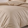 Cearceaf pilota bumbac satinat 200x220cm, Nazenin Home, Line Bej