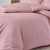 Cearceaf pilota bumbac satinat 200x220cm, Nazenin Home, Line Roz Pudra