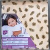 Cearceaf pilota cu interior rezistent la transfer, 180x200, crem cu fulgi