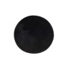 Covoras baie rotund acril 90 cm Havai Negru Alessia Home