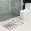Covoras baie antiderapant 40x60cm, Alessia Home, Lavender