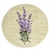 Covoras de baie rotund, Alessia Home, Lavanda