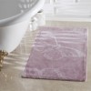 Covoras de baie 60x100cm bumbac100%, Butterfly - Dark Lilac