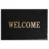 Covoras intrare, 40x60cm, Welcome Black