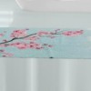 Covoras baie 3D cu ciucuri 50x80cm, Tropik Home, Sakura
