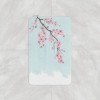 Covoras baie 3D cu ciucuri 50x80cm, Tropik Home, Sakura
