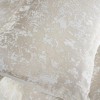 Cuvertura pat cappuccino jacquard chenille Slayka 230x240 cm cu fete de perna