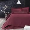 Cuvertura matlasata 220x240cm, Eponj Home, Monart Claret Red