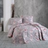 Cuvertura matlasata bumbac 100% 220x240cm + 2 fete perna, Bahar Home, Maison
