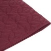 Cuvertura matlasata bumbac 100%, 240x260cm, TAC, Basic Bordo