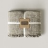 Cuvertura muselina premium Oasis Bej 230x240 cm, Club Cotton