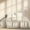 Cuvertura muselina premium Oasis Ecru 230x240 cm, Club Cotton