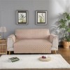 Cuvertura pat 180x240 microfibra capucino