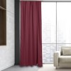 Draperie opaca 140x250cm, Haseki, Plum (Mov Pruna)