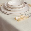 Fata de masa 155x220cm Cotton Box Plain Crem