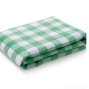 Fata de masa cu carouri alb si verde 160x220cm Kareli DC Home potrivita pentru bucatarie sau terasa