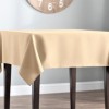 Fata de masa damasc dunga 1cm, bumbac 100%, 140x220cm, bej