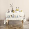 Față de masă Paște bumbac 100%, 140x180 cm, model cu iepurași, ouă și puișori – Club Cotton Feta