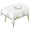 Față de masă Paște bumbac 100%, 140x320 cm, model cu iepurași și ouă decorative – Club Cotton Gizmo
