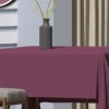 Fata de masa teflonata din bumbac mov, dimensiuni 140x180 cm, antimurdarire
