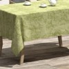 Fata de masa teflonata din bumbac, 140x180 cm, model verde texturat, perfecta pentru decor modern