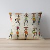 Fata perna decorativa 43x43cm, Afro 05