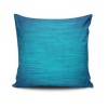 Fata perna decorativa 43x43cm, Turcoaz