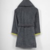 Halat baie copii din bumbac 100%, 3 - 6 ani, Grey Son