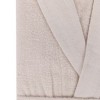 Halat baie unisex cappuccino Yade CAPA Home, marimea XL, bumbac 100% cu guler tip șal