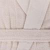 Halat baie unisex cappuccino Yade CAPA Home, marimea XL, bumbac 100% cu guler tip șal