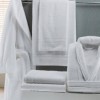 Halat baie unisex bumbac 100%, marimea L, alb