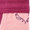 Halat de baie bumbac 100% ,Cotton Box, marime S/M , Fine - Pink, Damson