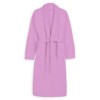Halat baie lila, bumbac 100% velur, marime S/M, absorbant