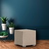 Husa bielastică pentru puf 40x40 cm, Premium ROC, C/01 Bej – elasticitate și protecție