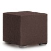 Husa bielastică pentru puf 40x40 cm, Premium ROC, C/07 Maro – protecție și design sofisticat