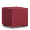 Husa bielastică pentru puf 40x40 cm, Premium ROC, C/8 Bordo – design sofisticat și protecție optimă