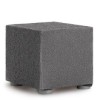 Husa bielastică pentru puf 40x40 cm, Premium ROC, C/16 Gri Antracit – protecție optimă și design modern