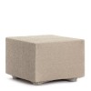 Husa bielastică pentru puf 60x60 cm, Premium ROC, C/00 Bej Deschis – protecție completă și fixare impecabilă