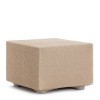 Husa bielastică pentru puf 60x60 cm, Premium ROC, C/01 Bej – fixare perfectă și protecție elegantă