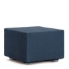 Husa bielastică pentru puf 60x60 cm, Premium ROC, C/03 Albastru – fixare perfectă și protecție elegantă