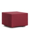 Husa bielastică pentru puf 60x60 cm, Premium ROC, C/8 Bordo – protecție completă și design elegant