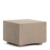 Husa bielastică pentru puf 60x60 cm, Premium ROC, C/011 Bej Închis – protecție completă și fixare impecabila