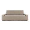 Husa bielastică canapea 2 locuri, Premium ROC, C/11 Bej Închis – extensibilă până la 200 cm, aspect elegant și protecție durabilă