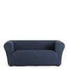 Husa bielastica canapea 2 locuri Chesterfield, Premium ROC, C/3 Albastru