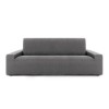 Husa bielastică canapea 3 locuri, Premium ROC, C/16 Antracit – extensibilă până la 260 cm, design modern și protecție completă